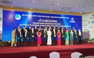 Top 30 Young Entrepreneur of Hanoi 2018